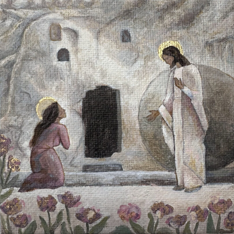 'The First Witness' Framed Original Oil Painting - Image 5