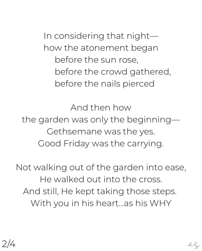 ’Gethsemane: He Lit the Path’ - Image 3